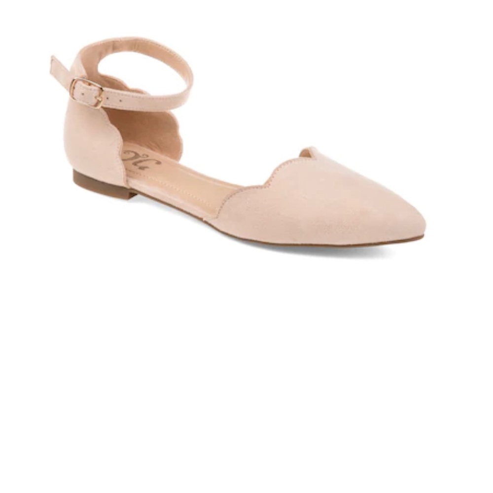 Lana Scalloped Mary-Jane Flat